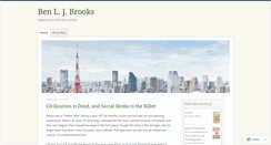 Desktop Screenshot of benljbrooks.com